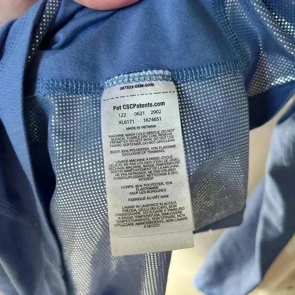 columbia‎ sportswear company baby blue periwinkle lightweight pullover hoodie xs - Picture 8 of 8